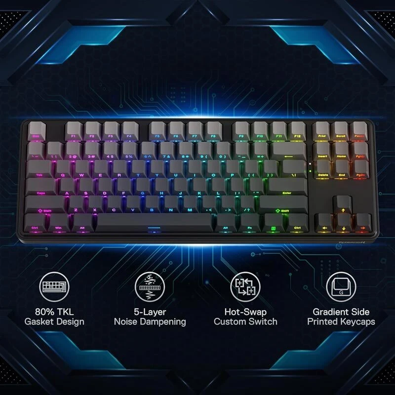 کیبورد بی سیم گیمینگ ردراگون Star Blade K707 Pro SP