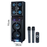 اسپیکر چمدانی بلوتوثی سینگ ای ZQS9602 + میکروفون و ریموت کنترل