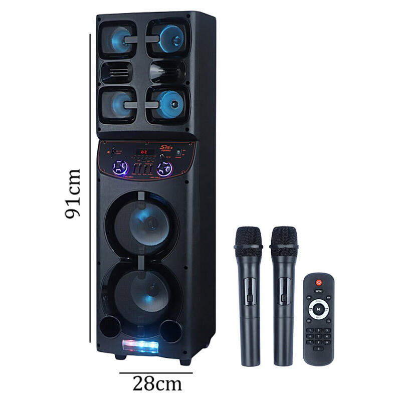 اسپیکر چمدانی بلوتوثی سینگ ای ZQS9602 + میکروفون و ریموت کنترل