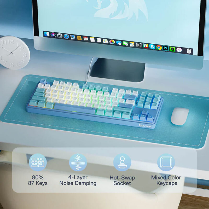 کیبورد گیمینگ ردراگون Star Blade K707