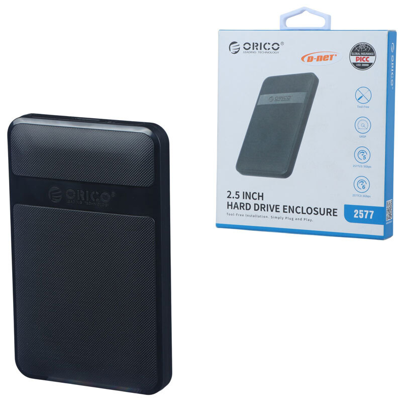باکس هارد 2.5 اینچی HDD/SSD اوریکو 2577U3-V1