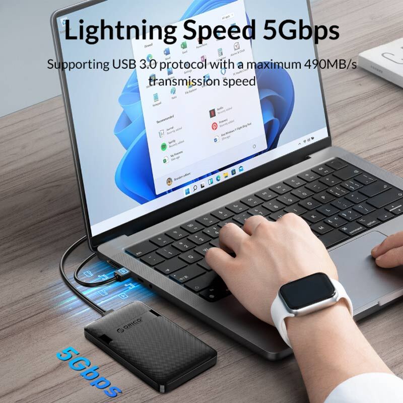 باکس هارد 2.5 اینچی HDD/SSD اوریکو 2577U3-V1