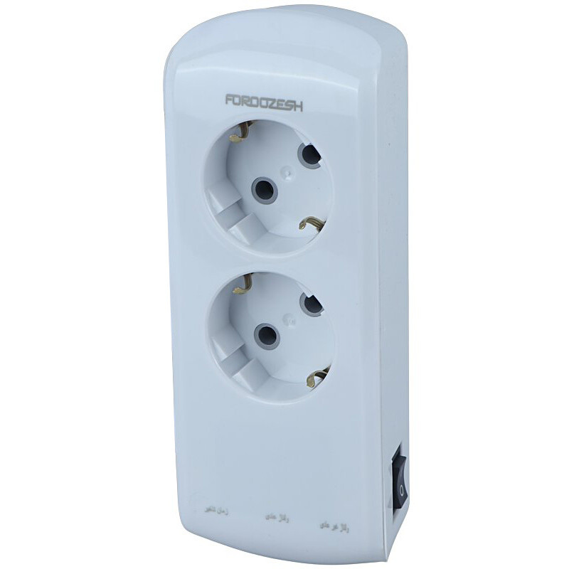 محافظ برق پکیج دیجیتال 2 خانه ارت دار فروزش Lotus LT200DW