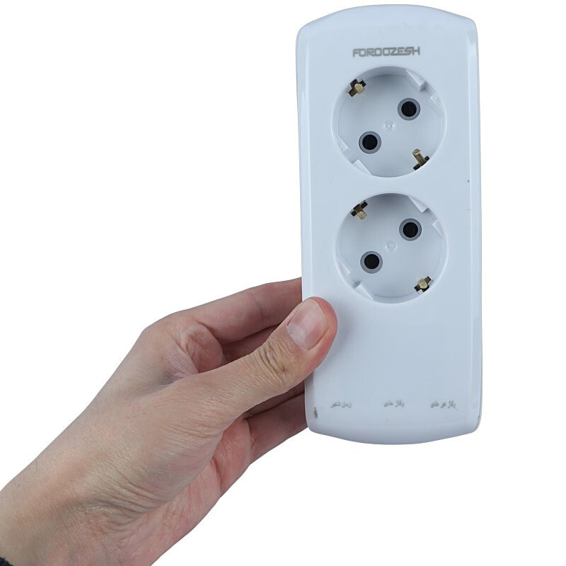 محافظ برق پکیج دیجیتال 2 خانه ارت دار فروزش Lotus LT200DW