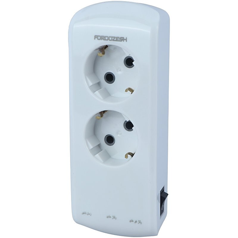 محافظ برق لباسشویی و ظرفشویی دیجیتال 2 خانه ارت دار فروزش Lotus LT200DW