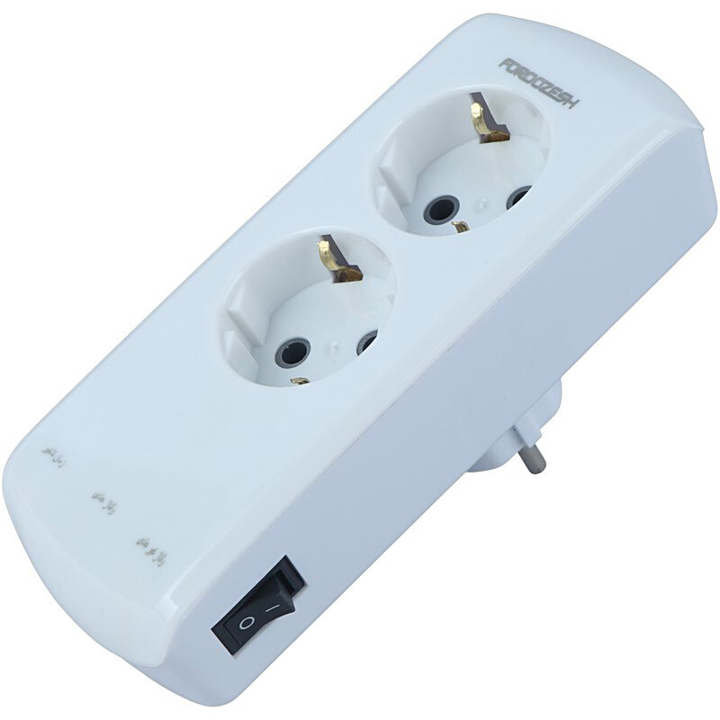 محافظ برق لباسشویی و ظرفشویی دیجیتال 2 خانه ارت دار فروزش Lotus LT200DW