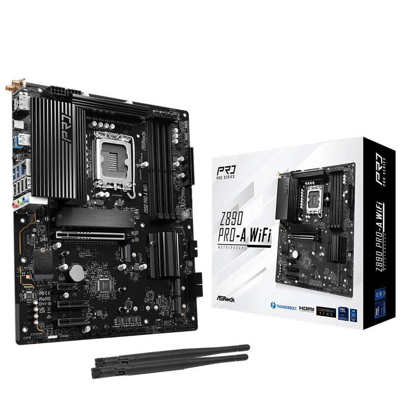مادربرد ازراک Z890 Pro-A WiFi DDR5