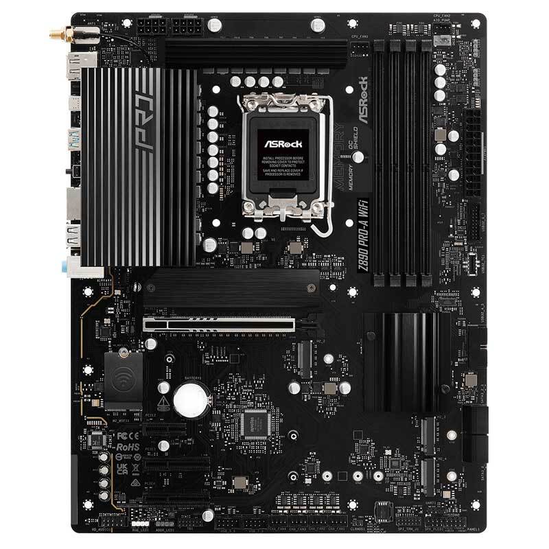 مادربرد ازراک Z890 Pro-A WiFi DDR5