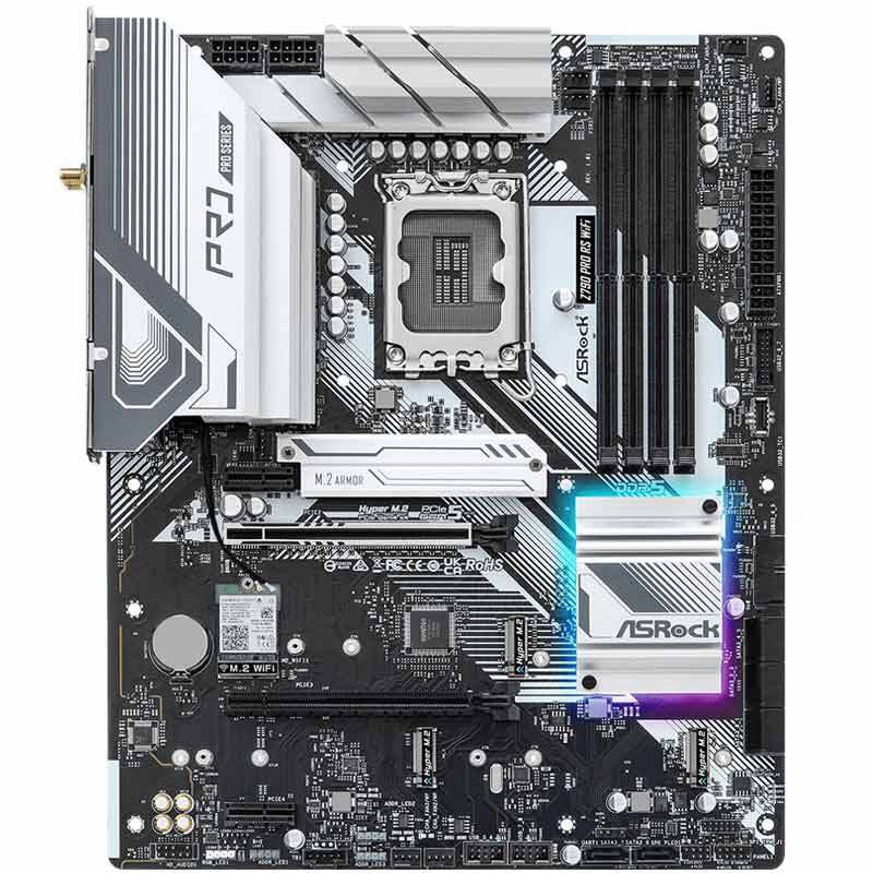 مادربرد ازراک Z790 Pro RS WiFi DDR5