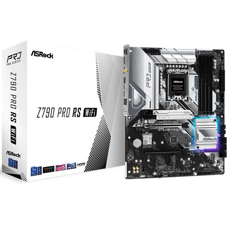مادربرد ازراک Z790 Pro RS WiFi DDR5