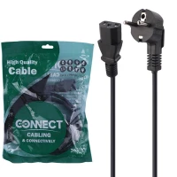 کابل برق سه پین کامپیوتر کانکت C15 3*0.75 طول 1.5 متر