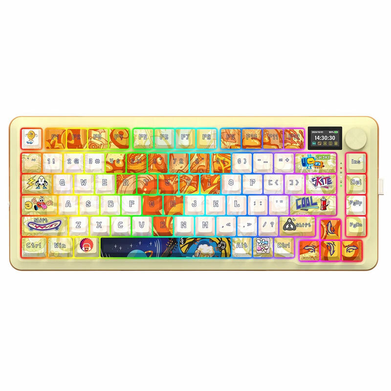 کیبورد بی سیم گیمینگ ردراگون K708GF RGB PRO