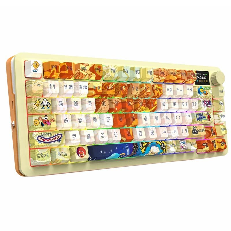 کیبورد بی سیم گیمینگ ردراگون K708GF RGB PRO