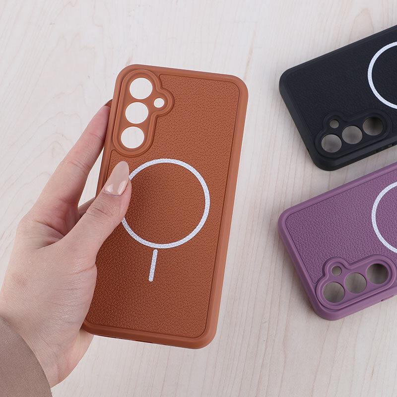 قاب چرمی ژله ای طرح مگ سیف