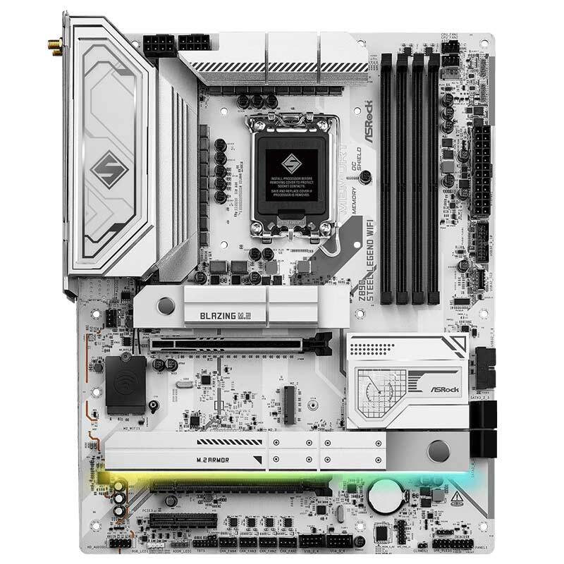 مادربرد ازراک Z890 Steel Legend WiFi DDR5