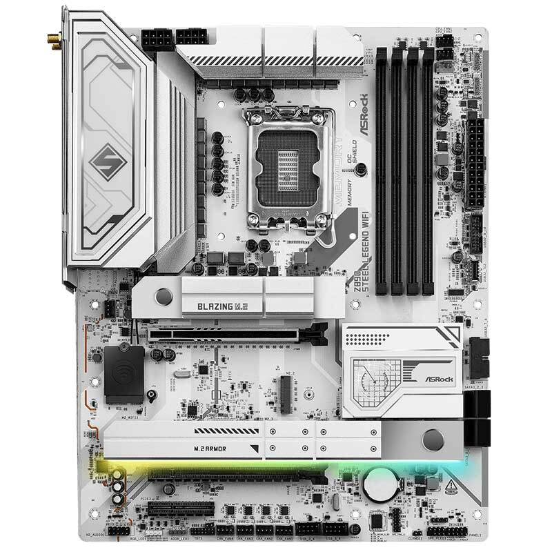 مادربرد ازراک Z890 Steel Legend WiFi DDR5
