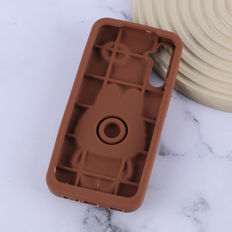 قاب سیلیکونی سامسونگ Galaxy A24 4G پاپ سوکت دار طرح Labubu