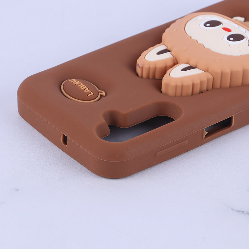 قاب سیلیکونی سامسونگ Galaxy A24 4G پاپ سوکت دار طرح Labubu