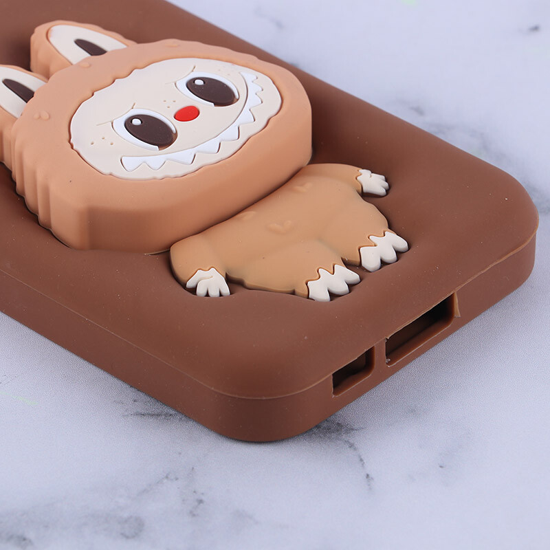 قاب سیلیکونی سامسونگ Galaxy S23 FE 5G پاپ سوکت دار طرح Labubu