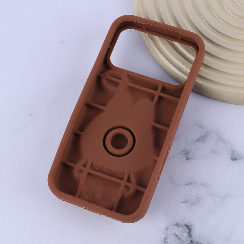 قاب سیلیکونی آیفون iPhone 17 Pro Max پاپ سوکت دار طرح Labubu