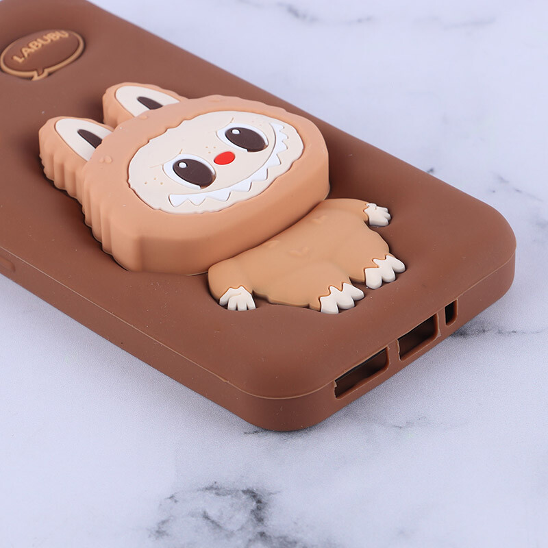 قاب سیلیکونی سامسونگ Galaxy A34 پاپ سوکت دار طرح Labubu