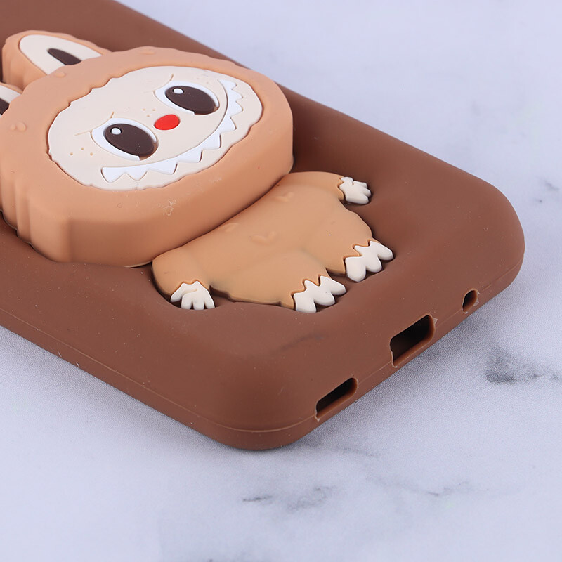 قاب سیلیکونی سامسونگ Galaxy A11 / M11 پاپ سوکت دار طرح Labubu