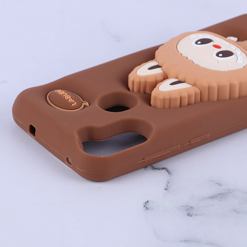 قاب سیلیکونی سامسونگ Galaxy A11 / M11 پاپ سوکت دار طرح Labubu