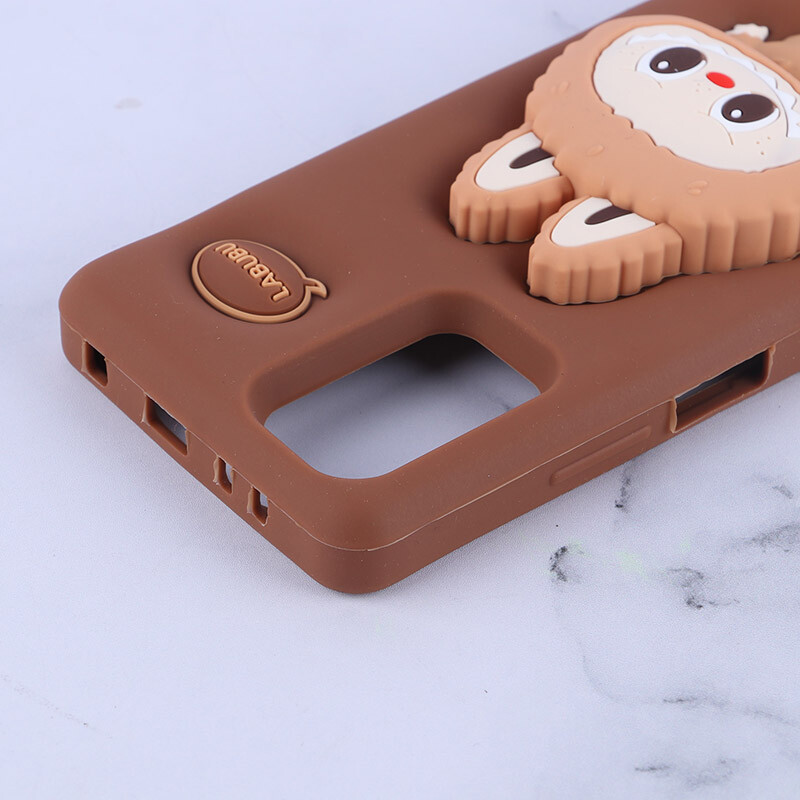 قاب سیلیکونی شیائومی Redmi Note 10 Pro 4G پاپ سوکت دار طرح Labubu