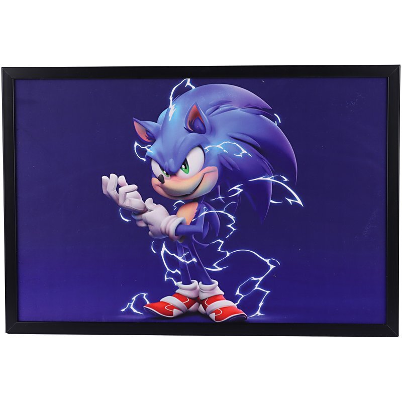 تابلو شاسی طرح Sonic سایز 40*60 سانتی متر