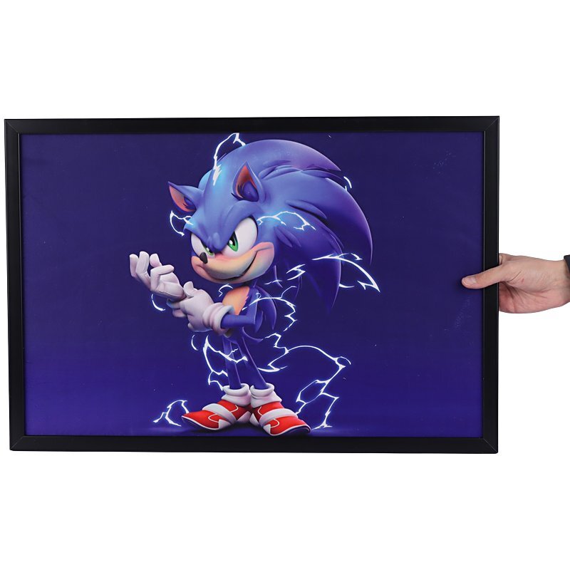 تابلو شاسی طرح Sonic سایز 40*60 سانتی متر