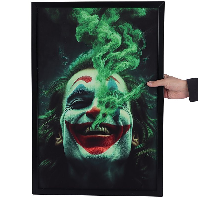 تابلو شاسی طرح Joker سایز 40*60 سانتی متر کد 1