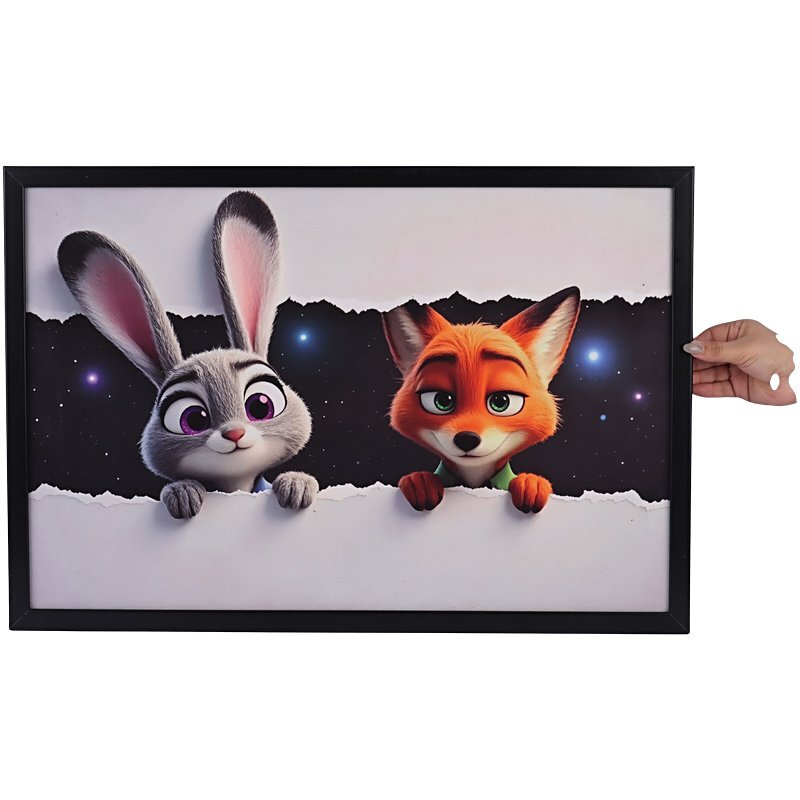 تابلو شاسی طرح Zootopia سایز 40*60 سانتی متر