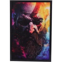 تابلو شاسی طرح God of War سایز 40*60 سانتی متر کد 3