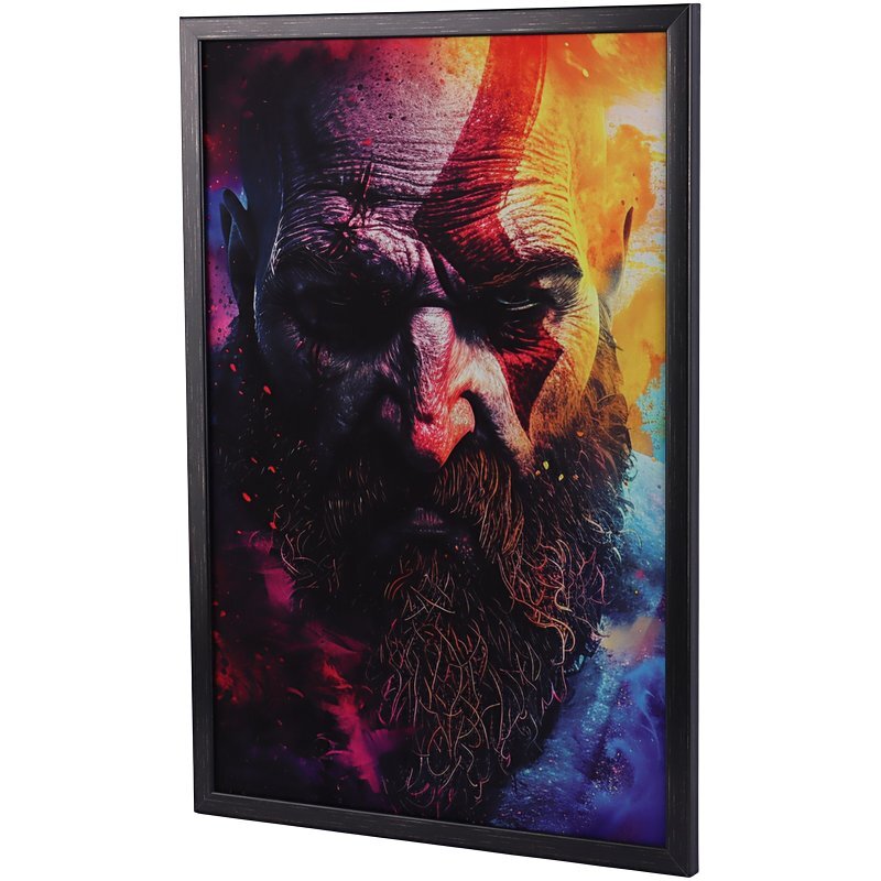 تابلو شاسی طرح God of War سایز 40*60 سانتی متر کد 3
