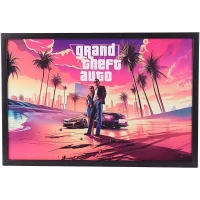 تابلو شاسی طرح GTA VI سایز 40*60 سانتی متر کد 1