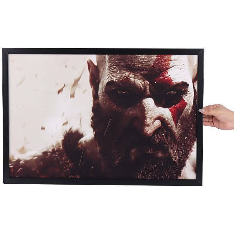 تابلو شاسی طرح God Of War سایز 40*60 سانتی متر کد 4