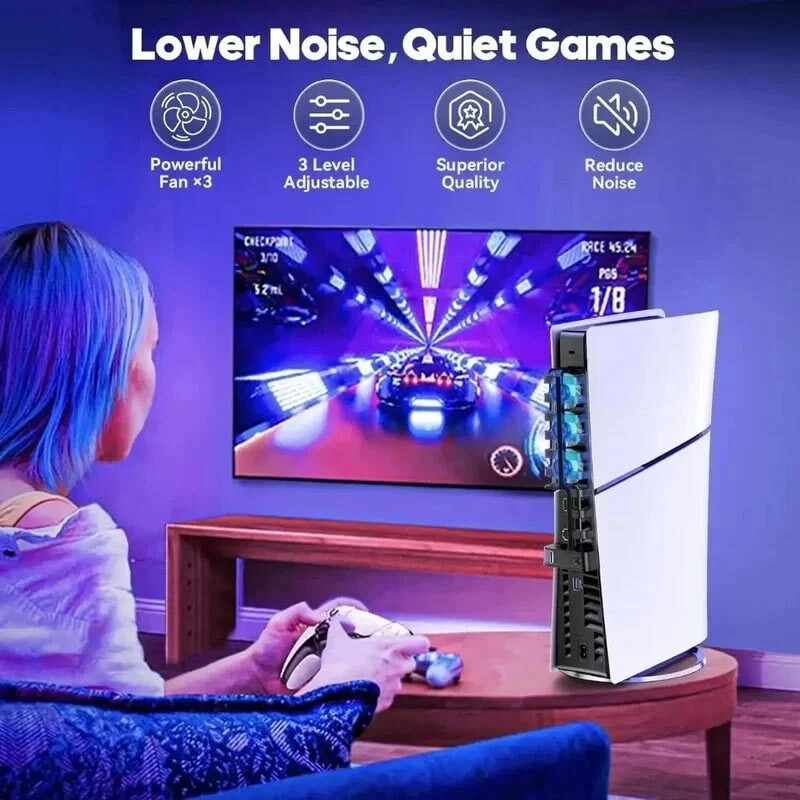 فن خنککننده PS5 Slim/Pro آی پگا PG-P5S002