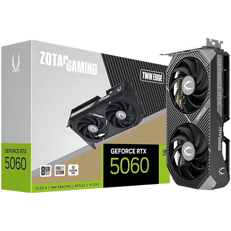 کارت گرافیک Zotac Gaming GeForce RTX 5060 Twin Edge 8GB GDDR7 128Bit