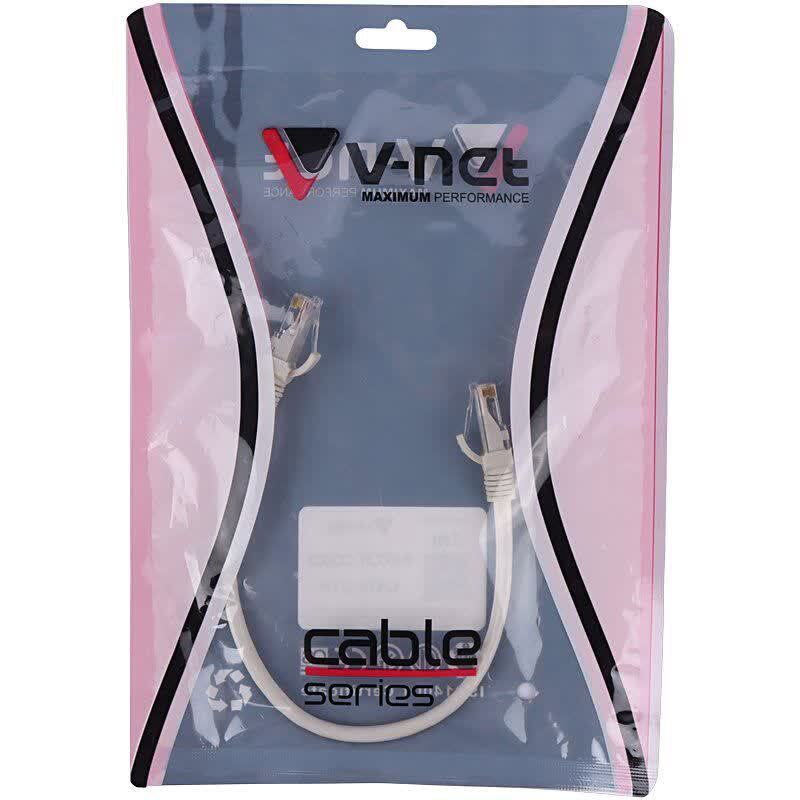 کابل شبکه Cat5e وی نت V-NCP5U003 طول 30 سانتی متر