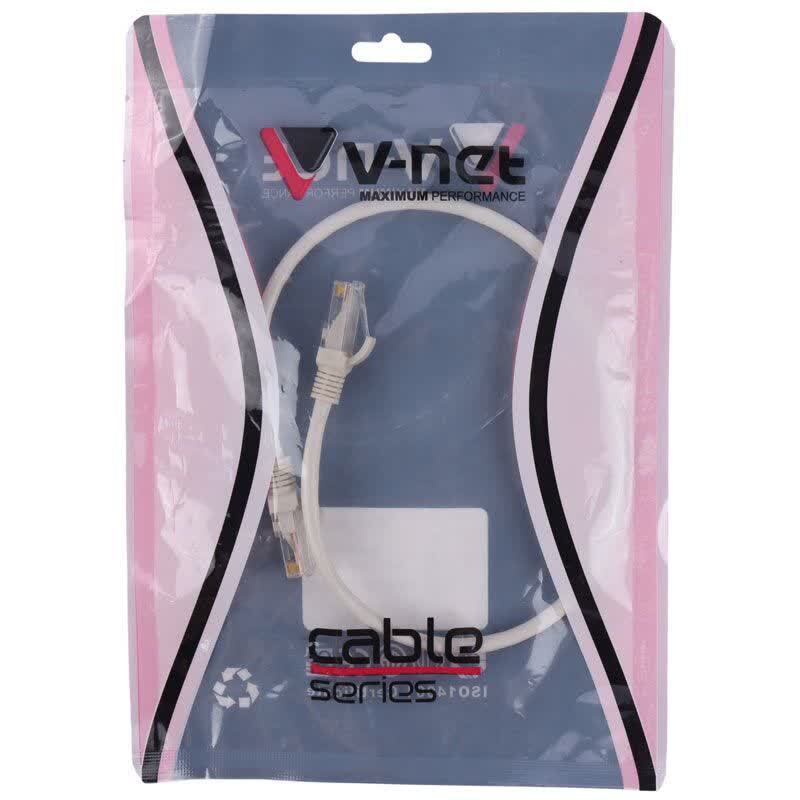 کابل شبکه Cat5e وی نت V-NCP5U005 طول 0.5 متر