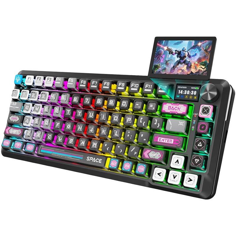 کیبورد بی سیم گیمینگ ردراگون K708MC RGB PRO TKL