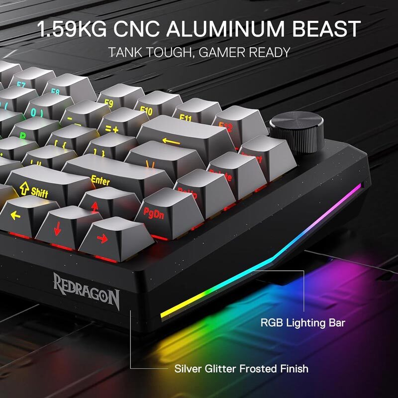 کیبورد بی سیم گیمینگ ردراگون PENUMBRA K687 PRO