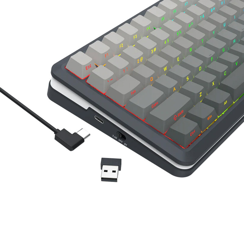 کیبورد بی سیم گیمینگ ردراگون K708GG RGB PRO TKL