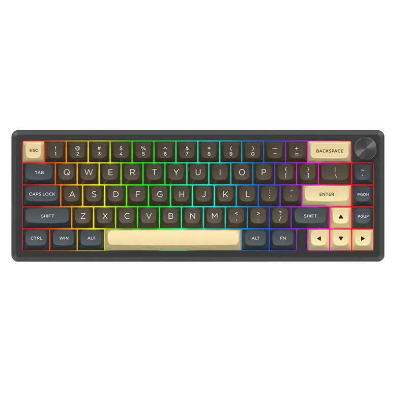 کیبورد بی سیم گیمینگ ردراگون URANUS K727 PRO CGY