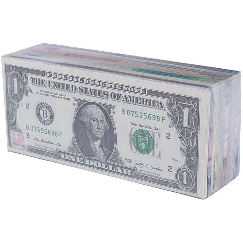 پاکت پول طرح اسکناس Rose Card 80x190mm