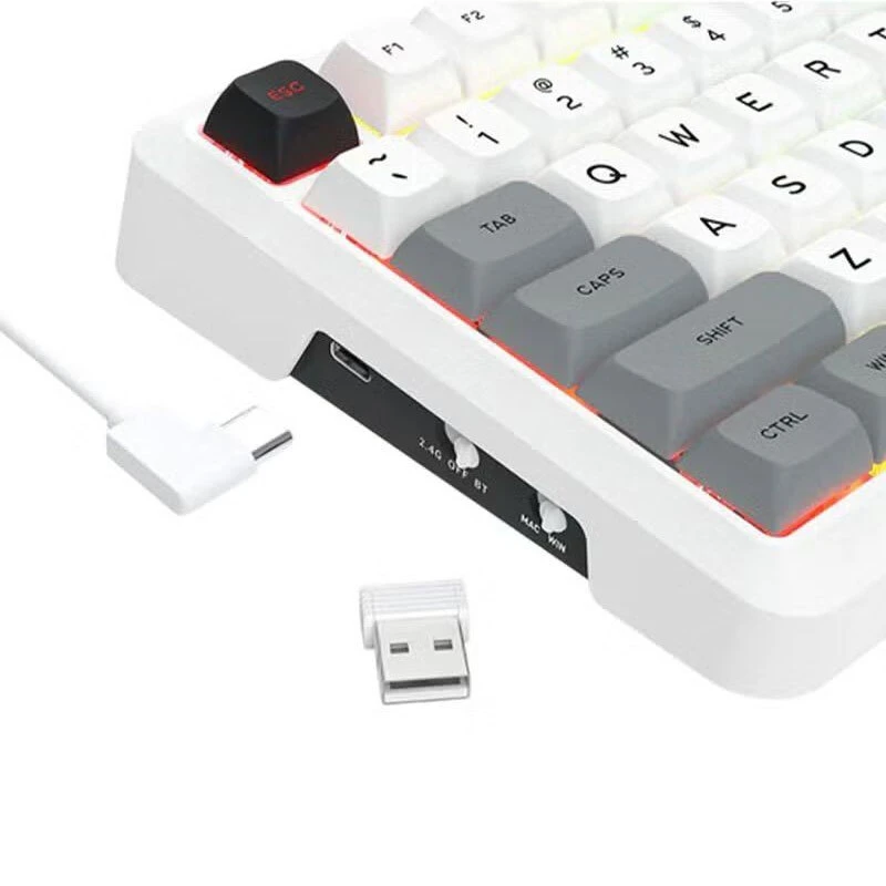 کیبورد بی سیم گیمینگ ردراگون K688WGL RGB PRO