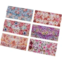 پاکت پول ایندربرد طرح کلاسیک Rose Card 90x190mm