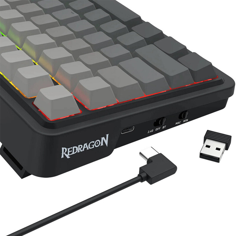 کیبورد بی سیم گیمینگ ردراگون EISA K686 Pro