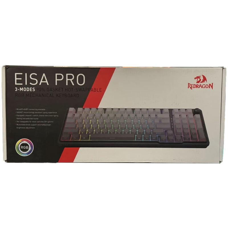 کیبورد بی سیم گیمینگ ردراگون EISA K686 Pro