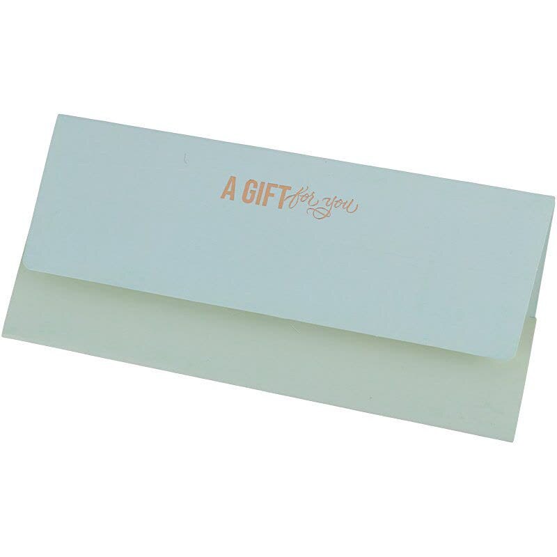 پاکت پول طرح طلاکوب Rose Card 90x190mm